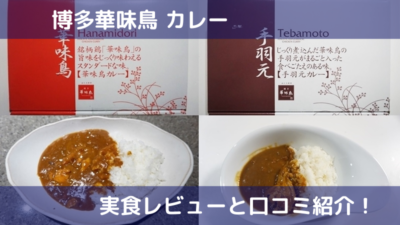 【博多華味鳥】カレー（通販）の口コミと実食レビュー！